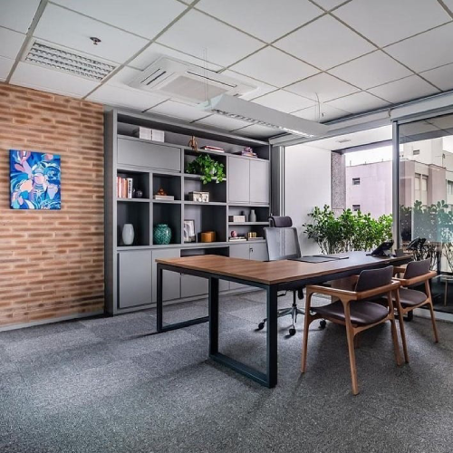 Carpete em Placas Liso 500